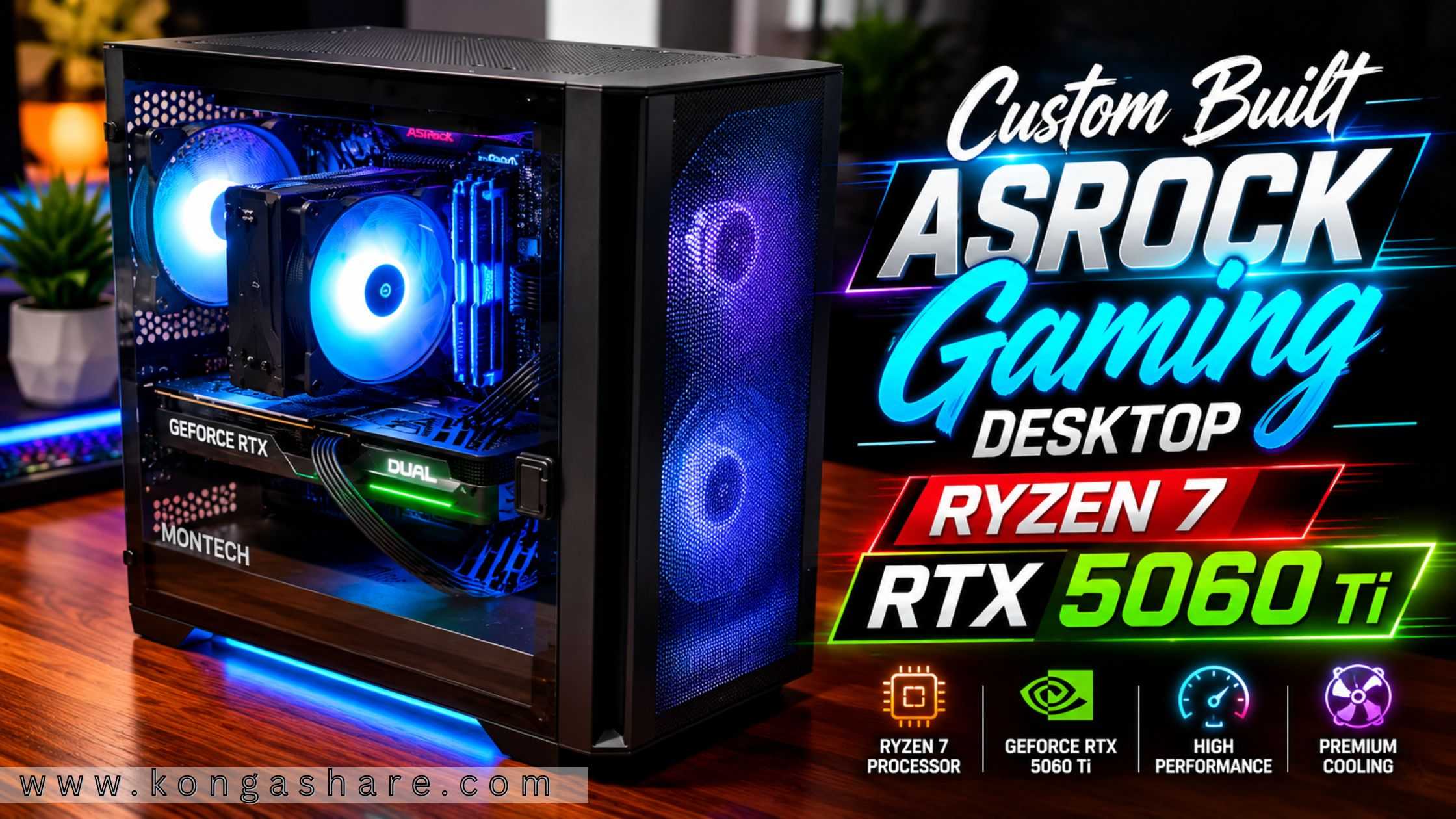 ASROCK Gaming Desktop Review_Ryzen 7 RTX 5060 Ti